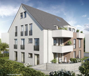 Herrenberg – Praxisgerechte, aber auch kreative Grundrissgestaltung, an die Umgebungsbebauung angelehnte Architektur mit modernen Akzenten